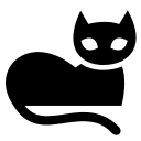 Cat Character Free Open-Source SVG Icon