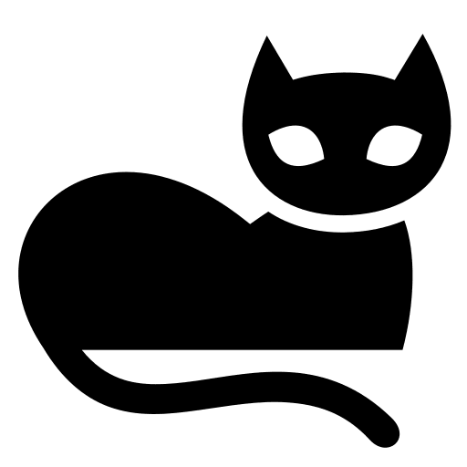 Cat Character Free Open-Source SVG Icon (Game Icons)