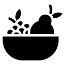 Fruit Bowl Free Open-Source SVG Icon