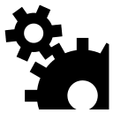 Gears Mechanism Free Open-Source SVG Icon