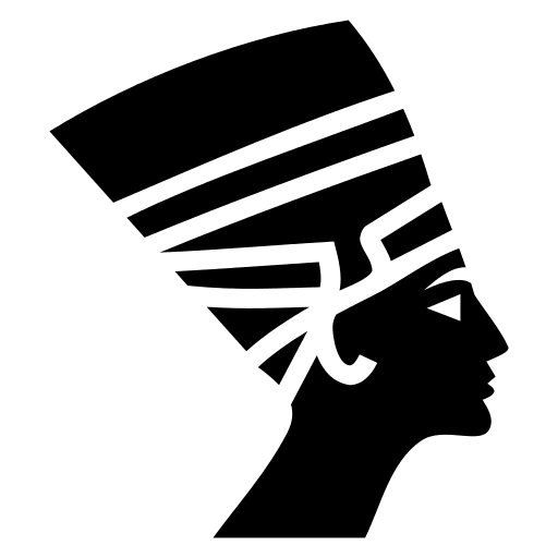 Nefertiti Bust Free Open-Source SVG Icon (Game Icons)