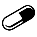 Pill Symbol Free Open-Source SVG Icon