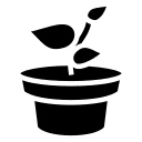 Seedling Plant Growth Free Open-Source SVG Icon