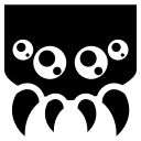 Spider Face Free Open-Source SVG Icon