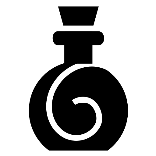 Spiral Bottle Design Free Open-Source SVG Icon (Game Icons)