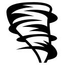 Tornado Weather Phenomenon Free Open-Source SVG Icon