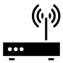 WiFi Router Free Open-Source SVG Icon