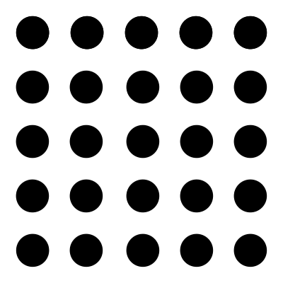 Turf Point Grid Layout (GeoGlyphs) Free Open-Source SVG Icon (GeoGlyphs)