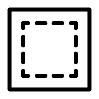 Turf Size Measurement Free Open-Source SVG Icon