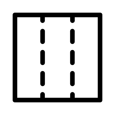 Square Turf Area Free Open-Source SVG Icon (GeoGlyphs)