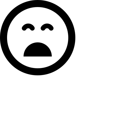 Unhappy Face Emotion Free Open-Source SVG Icon (Gitlab SVGs)