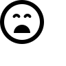 Unhappy Face Emotion Free Open-Source SVG Icon