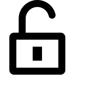 Open Lock (Filled) Free Open-Source SVG Icon (Gitlab SVGs)