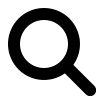 Small Search Magnifying Glass Free Open-Source SVG Icon