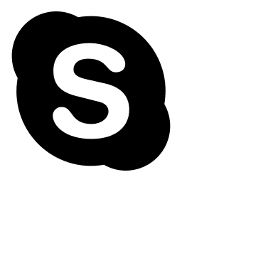 Skype Communication Platform Free Open-Source SVG Icon (Gitlab SVGs)