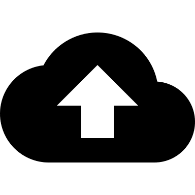 Cloud Upload (Baseline) Free Open-Source SVG Icon (Google Material Icons)