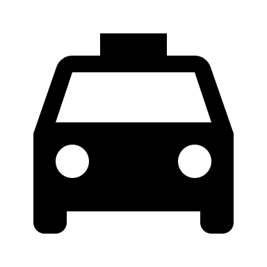 Local Taxi Service (Baseline) Free Open-Source SVG Icon (Google Material Icons)