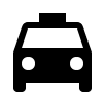 Local Taxi Service (Baseline) Free Open-Source SVG Icon