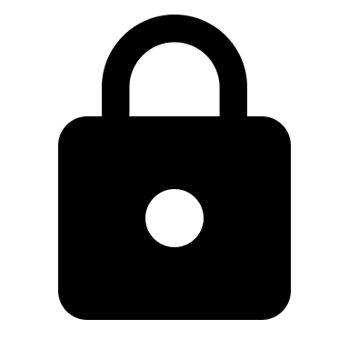 Lock Symbol (Baseline) Free Open-Source SVG Icon (Google Material Icons)