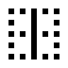 Vertical Border (Outline) Free Open-Source SVG Icon