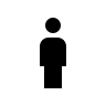 Boy Silhouette (Outline) Free Open-Source SVG Icon