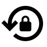 Lock Reset Mechanism (Outline) Free Open-Source SVG Icon