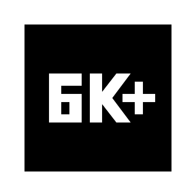 6K Plus Resolution Display (Sharp) Free Open-Source SVG Icon (Google Material Icons)