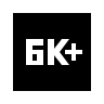 6K Plus Resolution Display (Sharp) Free Open-Source SVG Icon