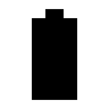 Standard Battery Icon (Sharp) Free Open-Source SVG Icon (Google Material Icons)