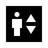 Elevator (Sharp) Free Open-Source SVG Icon