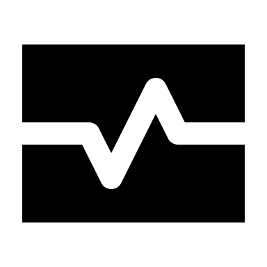 Heart Monitor Device (Sharp) Free Open-Source SVG Icon (Google Material Icons)