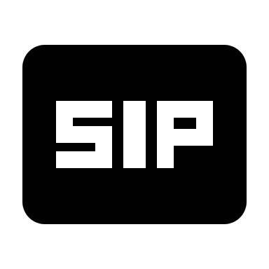 SIP Protocol (Sharp) Free Open-Source SVG Icon (Google Material Icons)