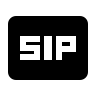 SIP Protocol (Sharp) Free Open-Source SVG Icon