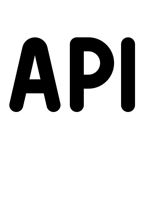 API Abbreviation Free Open-Source SVG Icon (Gravity UI Icons)