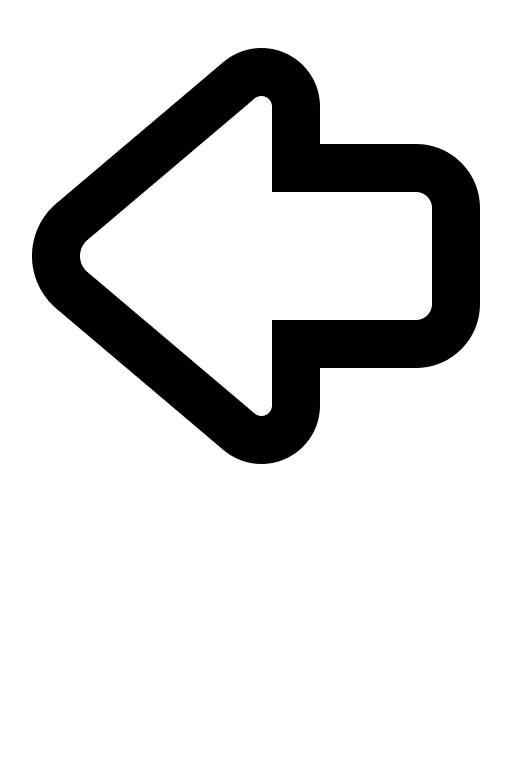 Left Arrow Shape Free Open-Source SVG Icon (Gravity UI Icons)