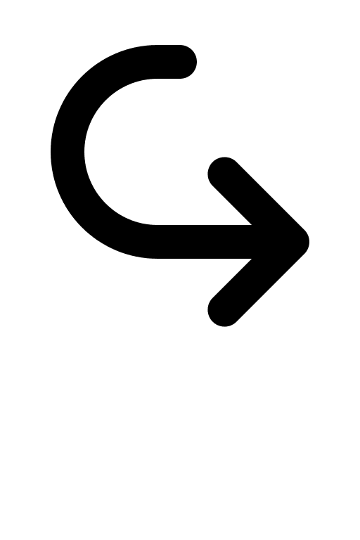 Counterclockwise Right U-Turn Arrow Free Open-Source SVG Icon (Gravity UI Icons)