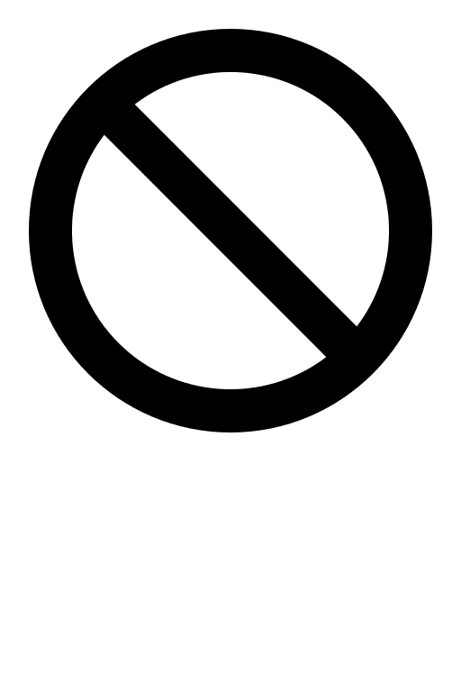 Ban Symbol Free Open-Source SVG Icon (Gravity UI Icons)