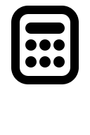 Calculator Tool Free Open-Source SVG Icon