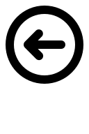 Left Arrow Circular Navigation Free Open-Source SVG Icon