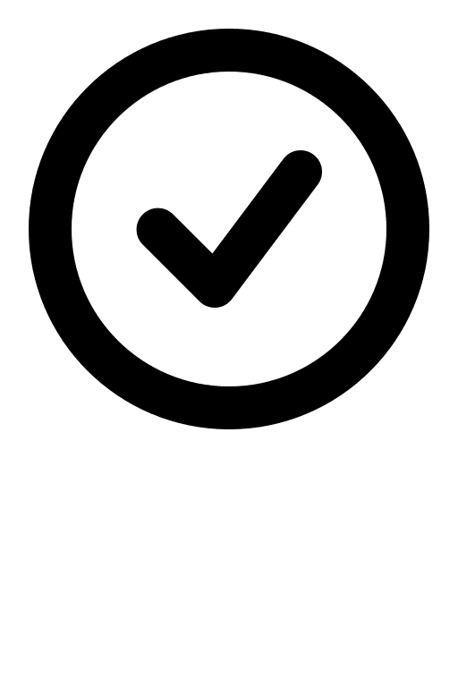 Circle Check Mark (Gravity UI Icons) Free Open-Source SVG Icon (Gravity UI Icons)