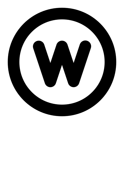 Letter W in a Circle Free Open-Source SVG Icon (Gravity UI Icons)