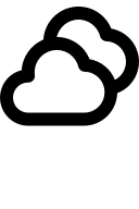 Clouds Weather Symbol Free Open-Source SVG Icon