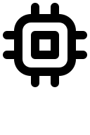 Central Processing Unit (CPU) Free Open-Source SVG Icon