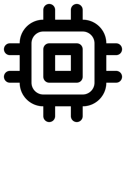 Central Processing Unit (CPU) Free Open-Source SVG Icon (Gravity UI Icons)