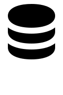 Filled Database Storage Unit (Gravity UI) Free Open-Source SVG Icon