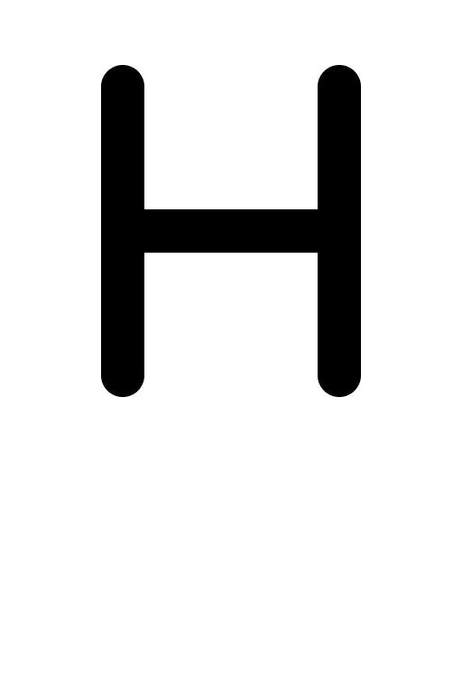 Text Heading Free Open-Source SVG Icon (Gravity UI Icons)