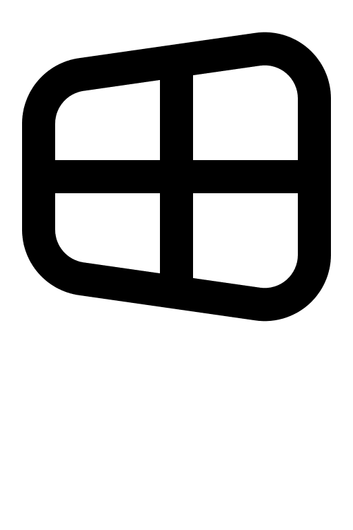 Windows Logo Free Open-Source SVG Icon (Gravity UI Icons)