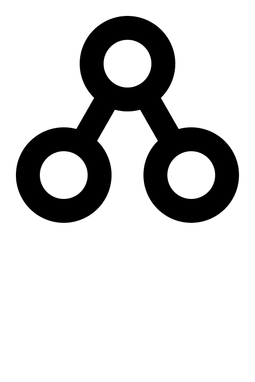 Nodes Downward Direction Free Open-Source SVG Icon (Gravity UI Icons)