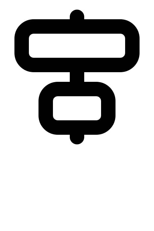 Horizontal Center Alignment of Objects (Gravity UI) Free Open-Source SVG Icon (Gravity UI Icons)