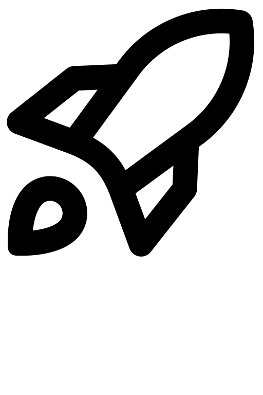 Rocket Launch Vehicle Free Open-Source SVG Icon (Gravity UI Icons)